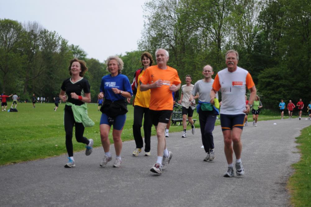hardlooptraining hardlopen in het park