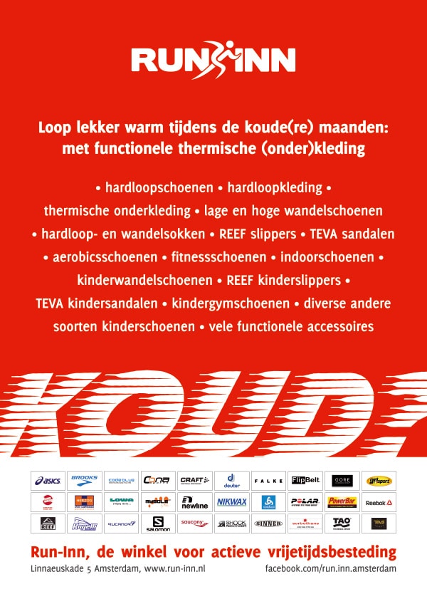 run inn poster koude periode